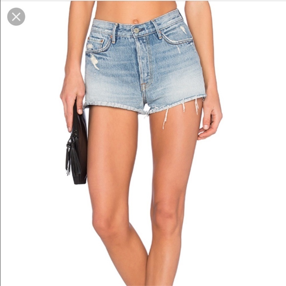 GRLFRND Cindy High-Waist Denim Shorts! NWT!